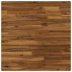 vidaXL Rectangular Table Top 60 x 60 x 3.2 cm Square Solid Acacia Wood 2