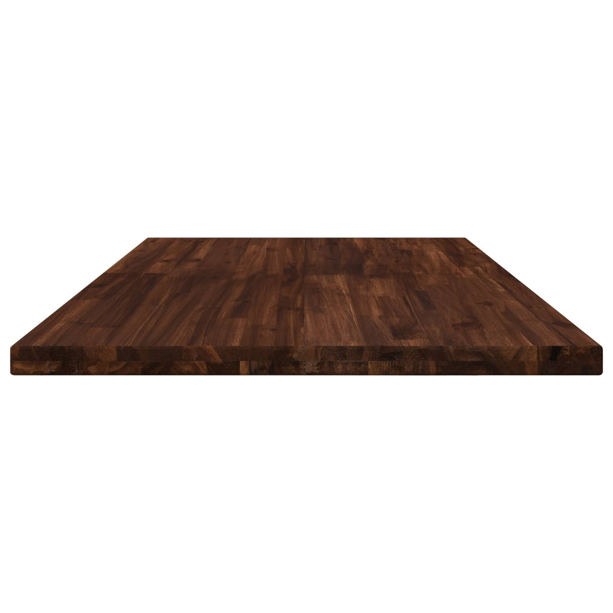 Table Top Dark Brown Rectangular Depth 70 cm 120 cm