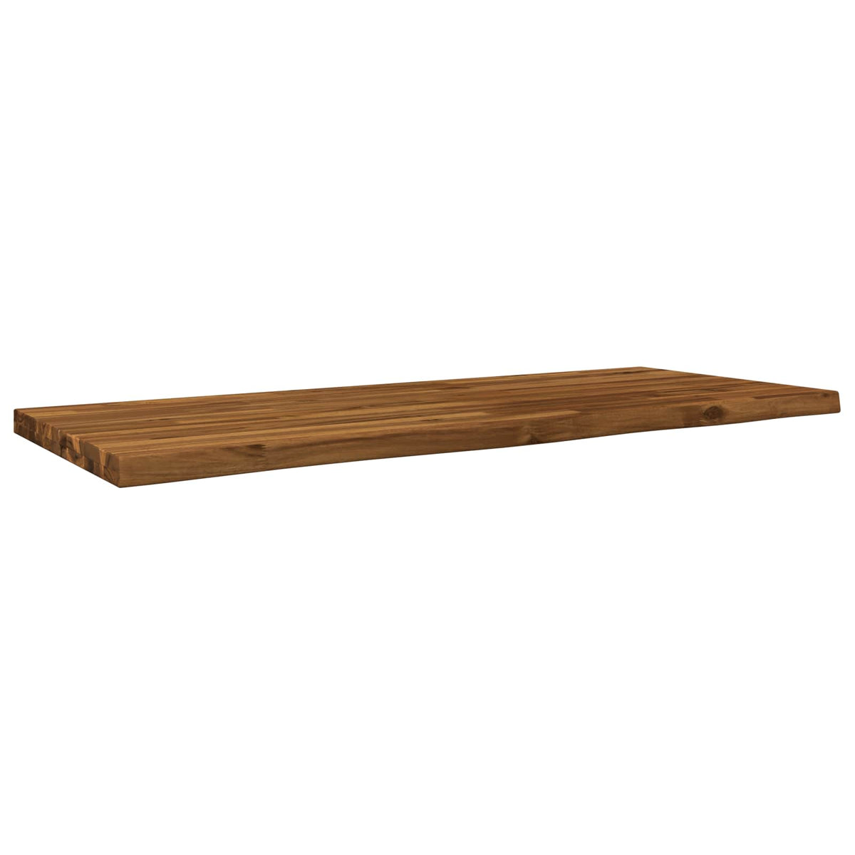 vidaXL Live Edge Table Top 110 x 40 x 3.2 cm Rectangular 3