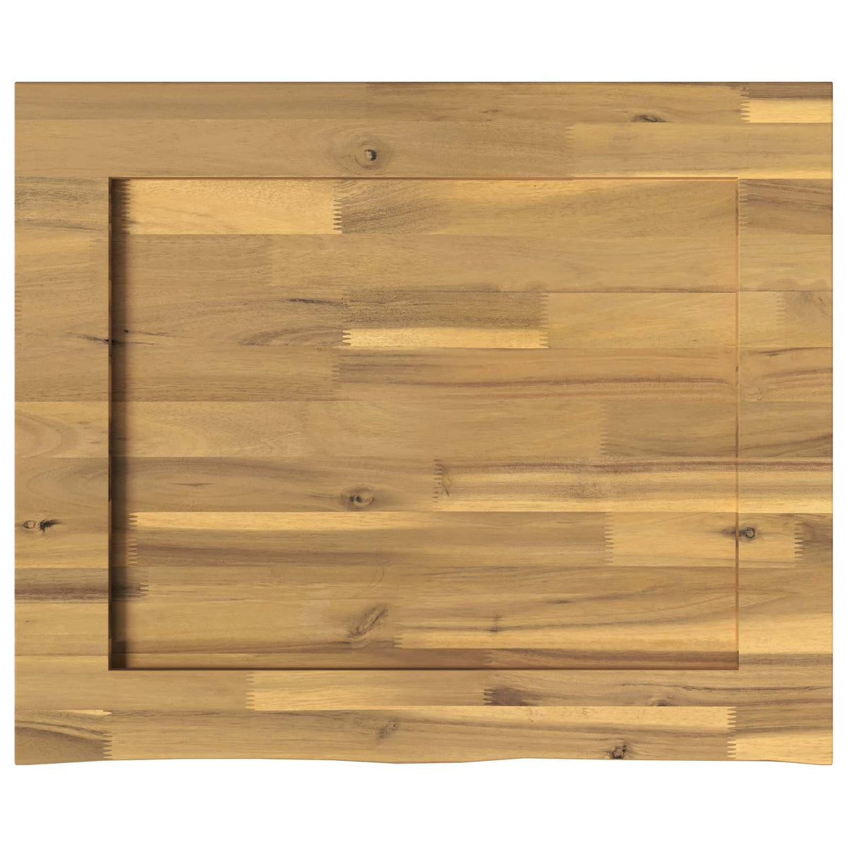 vidaXL Live Edge Table Top 80 x 50 x 3.2 cm Rectangular 5