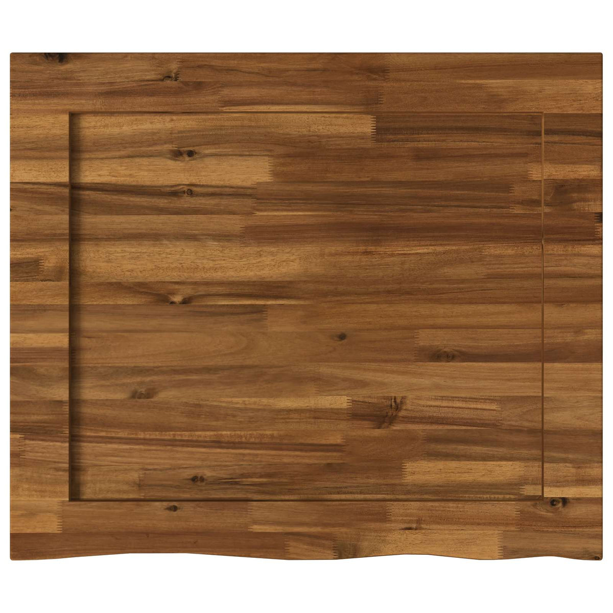 vidaXL Live Edge Table Top 70 x 60 x 3.2 cm Rectangular 5
