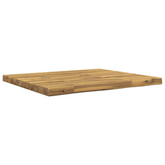 vidaXL Live Edge Table Top 70 x 60 x 3.2 cm Rectangular 3