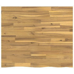 vidaXL Live Edge Table Top 70 x 60 x 3.2 cm Rectangular 2