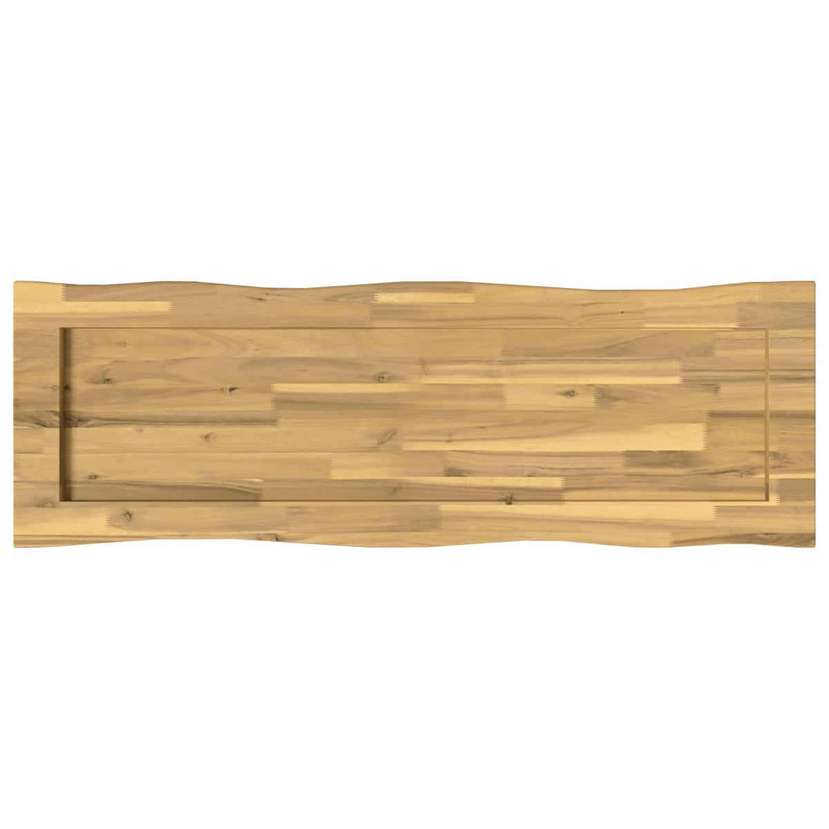 vidaXL Live Edge Table Top 100 x 40 x 3.2 cm Rectangular 5