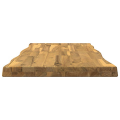 vidaXL Live Edge Table Top 100 x 40 x 3.2 cm Rectangular 4