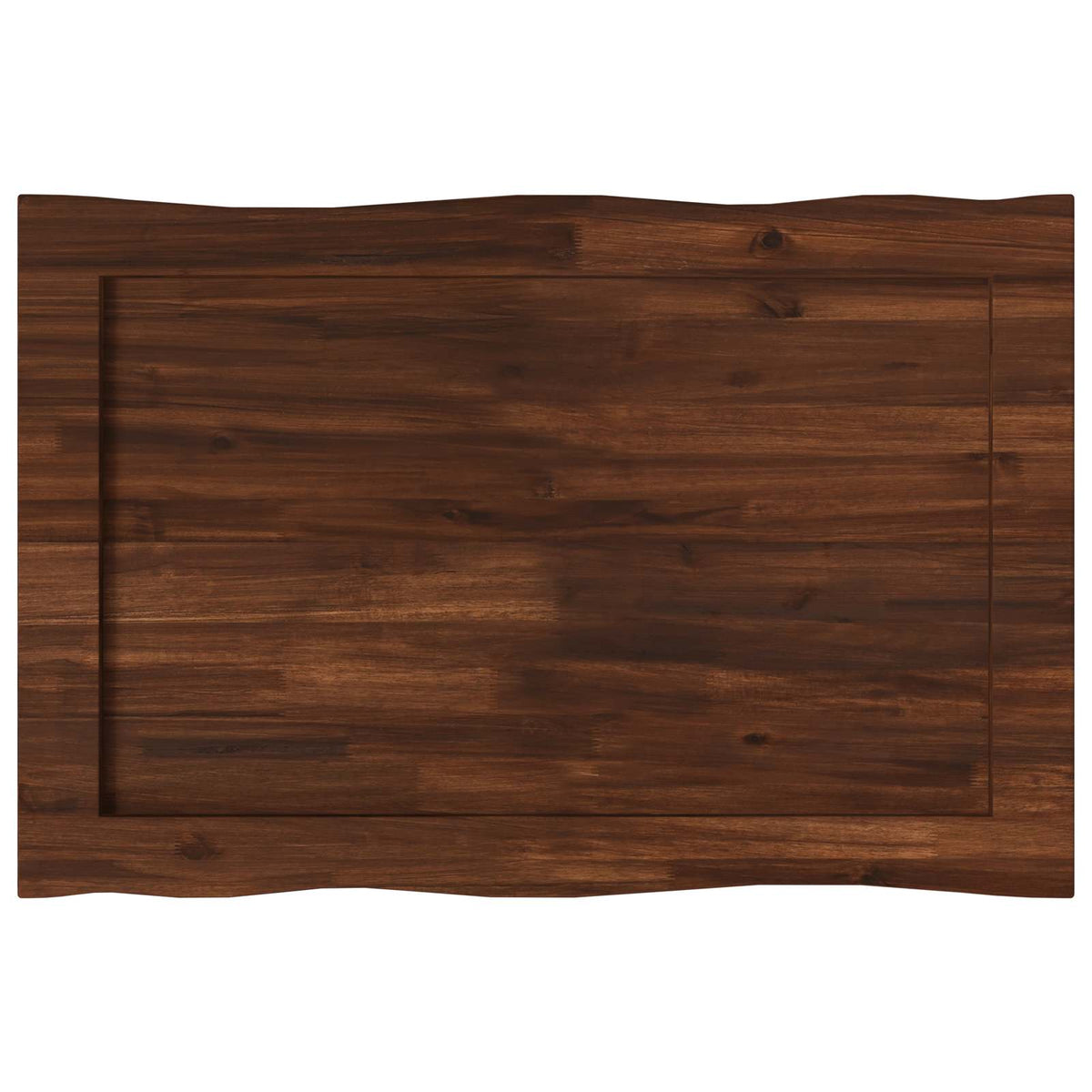 vidaXL Live Edge Table Top 70 x 60 x 3.2 cm Rectangular 5