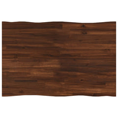 vidaXL Live Edge Table Top 70 x 60 x 3.2 cm Rectangular 2