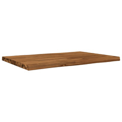 vidaXL Live Edge Table Top 70 x 60 x 3.2 cm Rectangular 3
