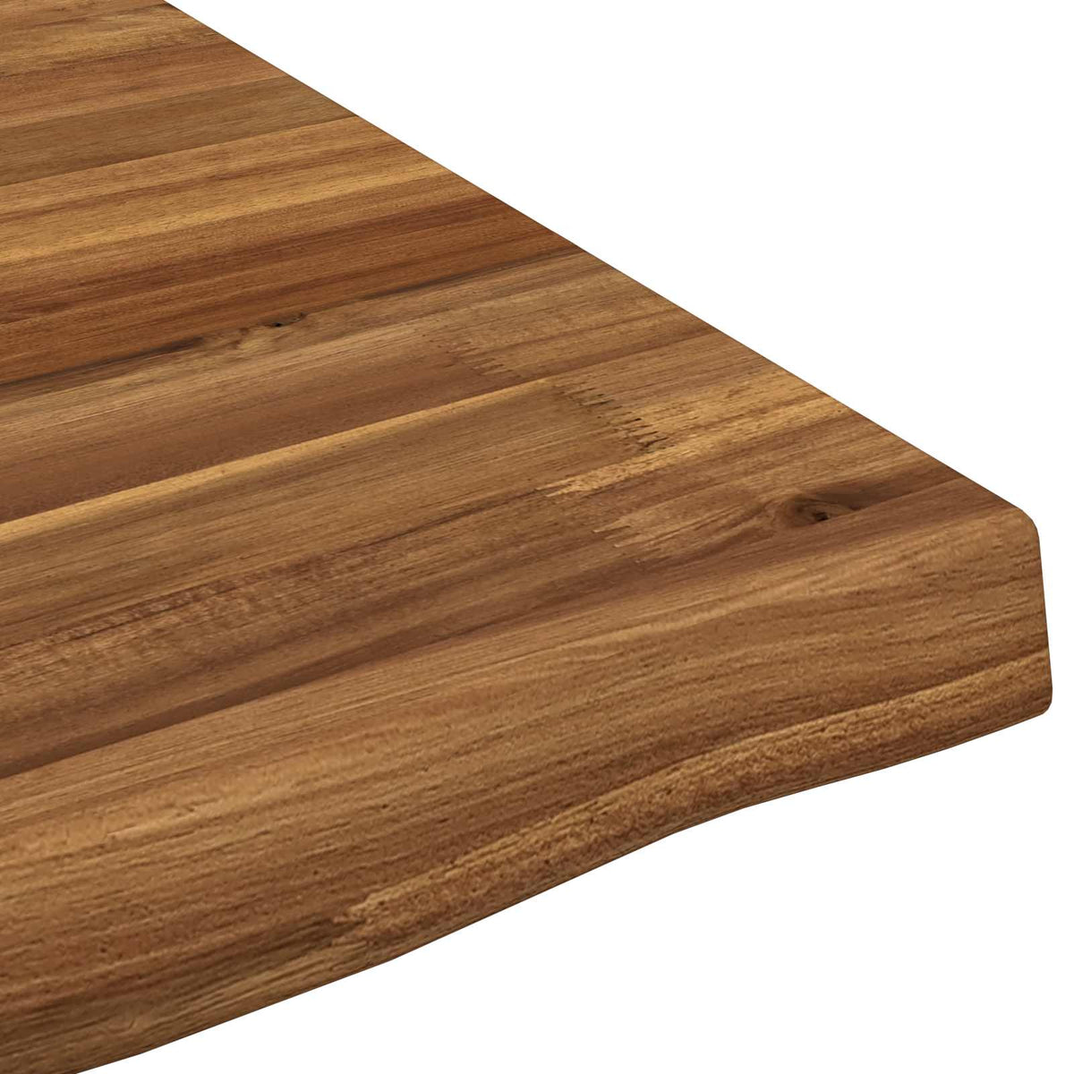 Live Edge Table Top Rectangular Natural Live Edge 2 Sides Depth 80 cm 90 cm