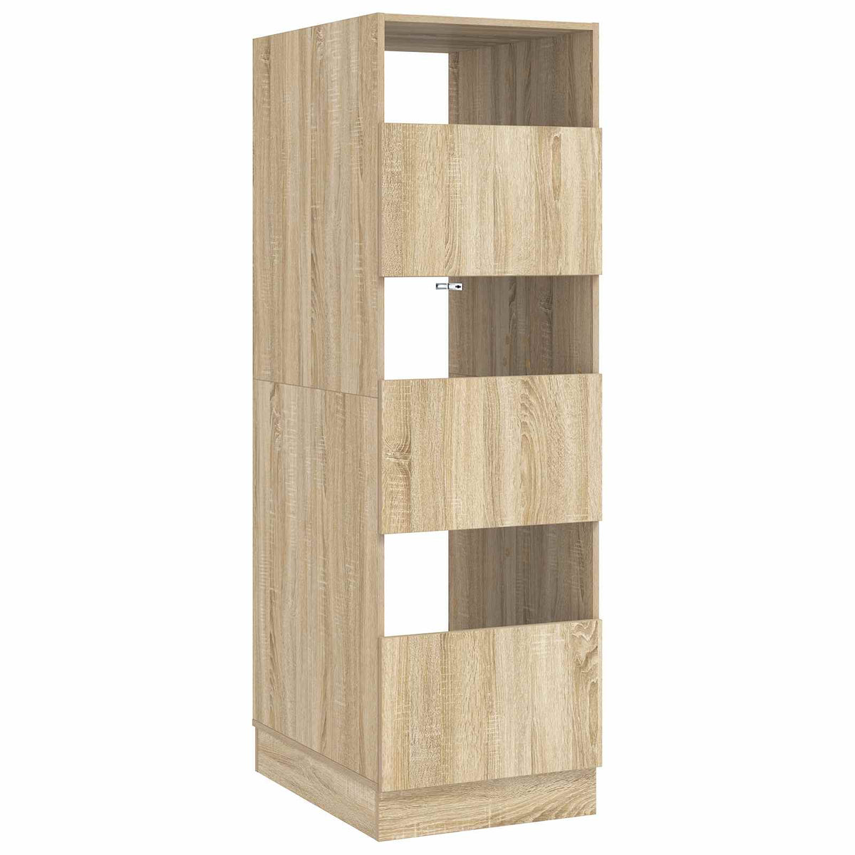 Laundry Cabinet 50 x 68 x Engineered wood Sonoma oak 162 cm