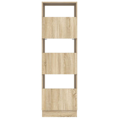 Laundry Cabinet 50 x 68 x Engineered wood Sonoma oak 162 cm