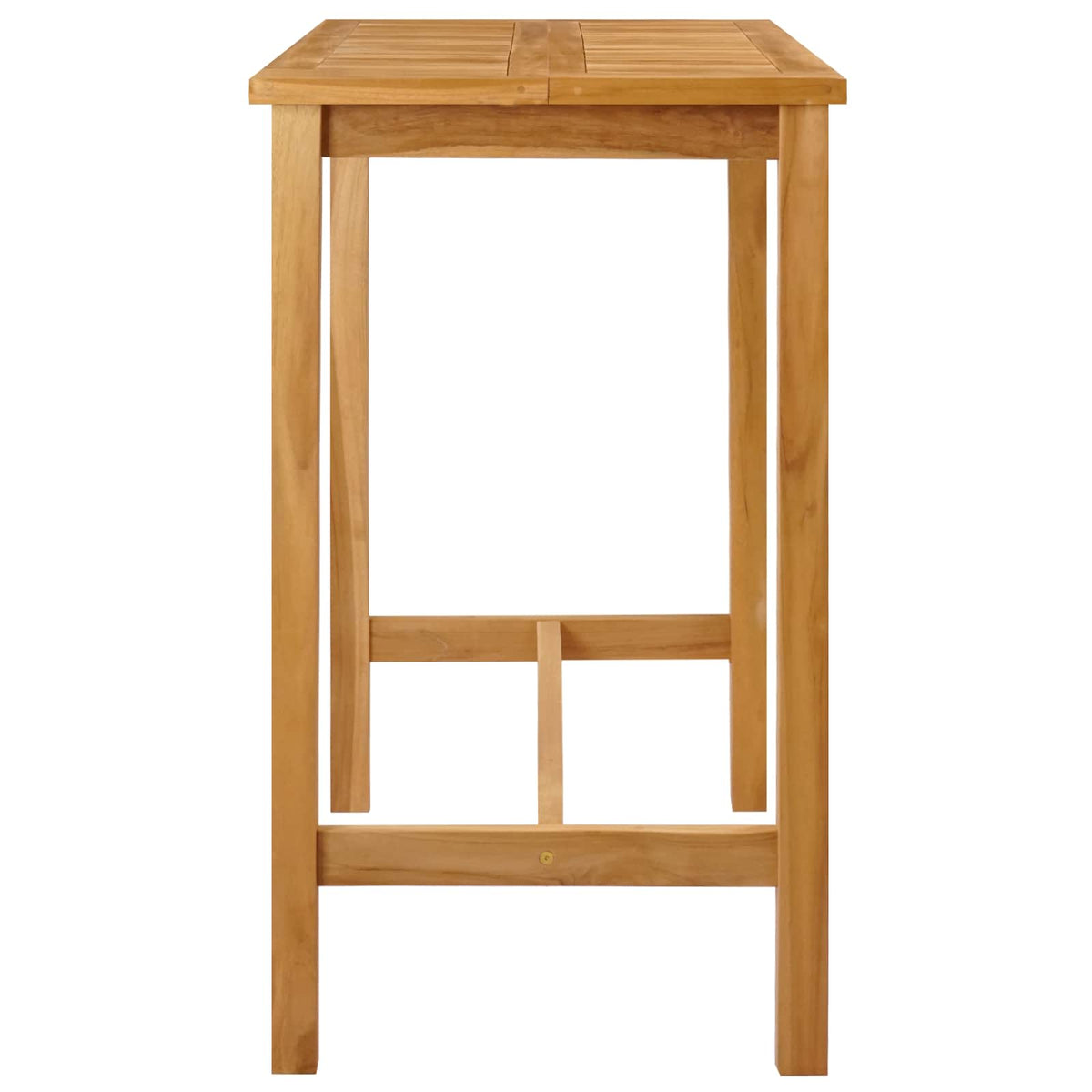 Bar Table Natural Solid-Teak 110 cm 60 cm