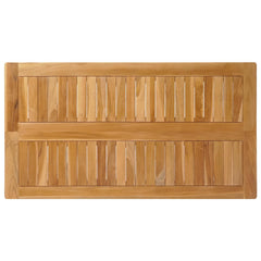 Bar Table Natural Solid-Teak 110 cm 60 cm