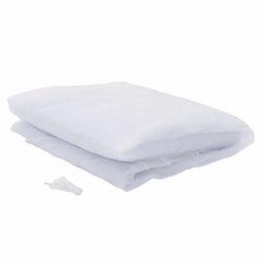 vidaXL Mosquito Net for Bed 3 pcs 156 mesh White 220 x 200 x 210 cm 5