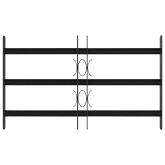 vidaXL Security Grille for Windows with 3 Crossbars 3 pcs 43-74 cm 3
