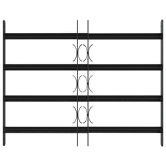 vidaXL Security Grille for Windows with 4 Crossbars 3 pcs 43-74 cm 3