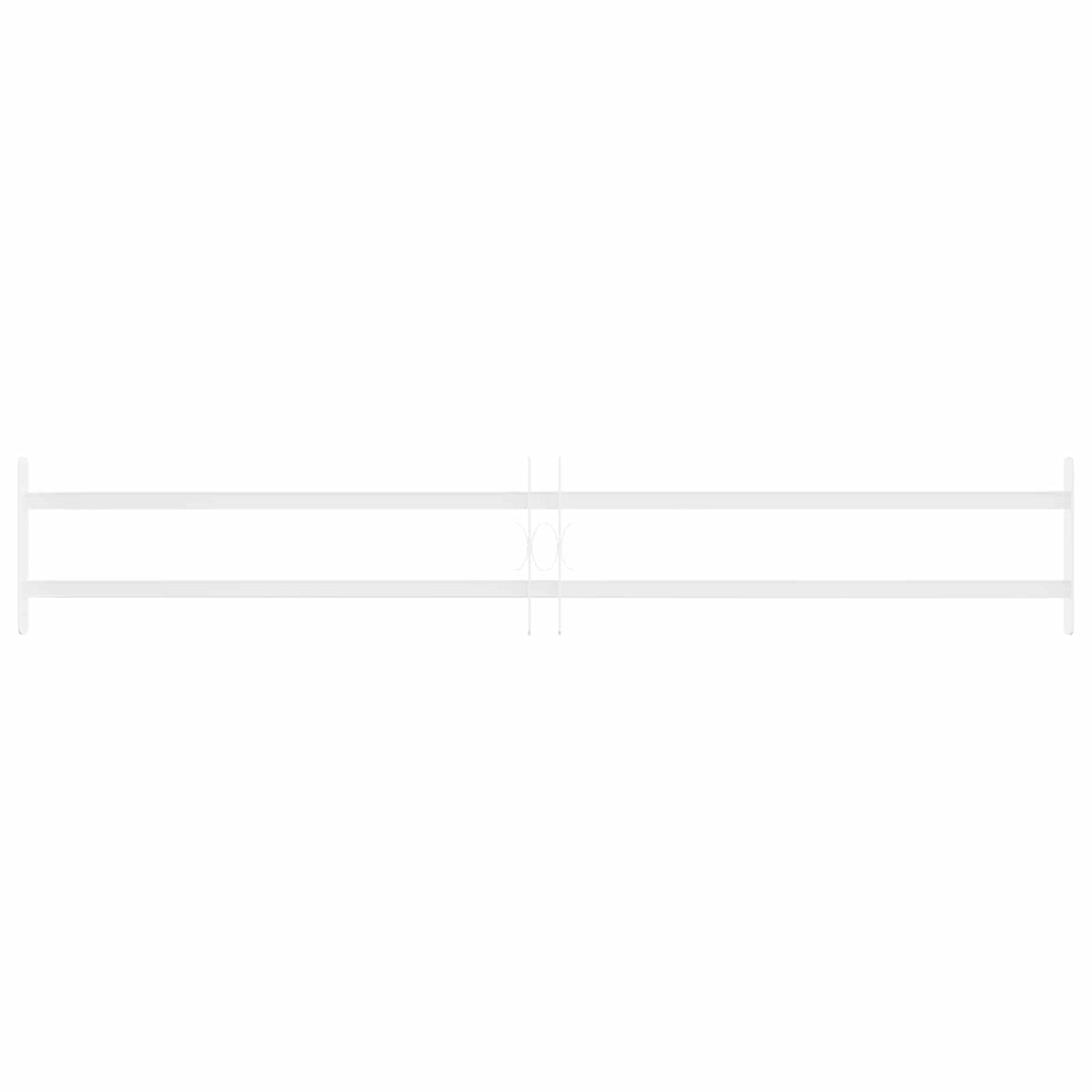 Security Grille for Windows 93-174 cm 2 crossbars 1