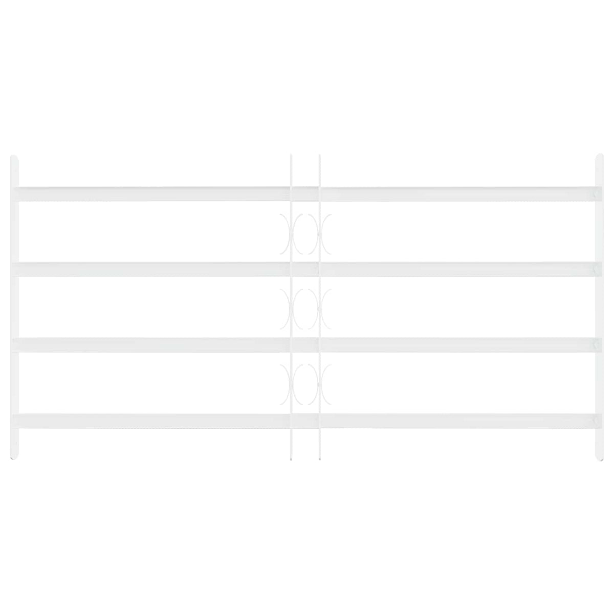 Security Grille for Windows 63-114 cm 4 crossbars 1