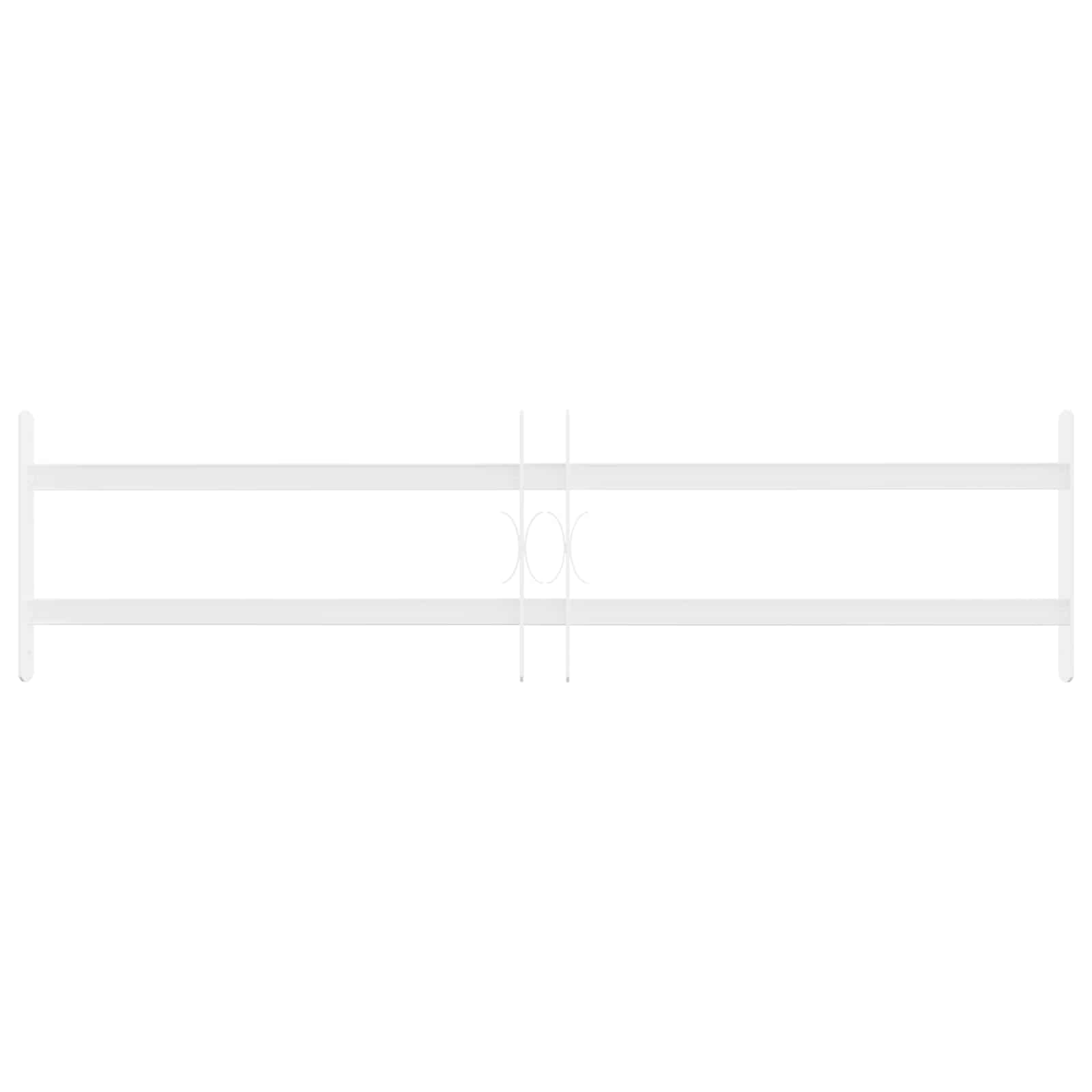 vidaXL Security Grille for Windows with 2 Crossbars 3 pcs 63-114 cm 3