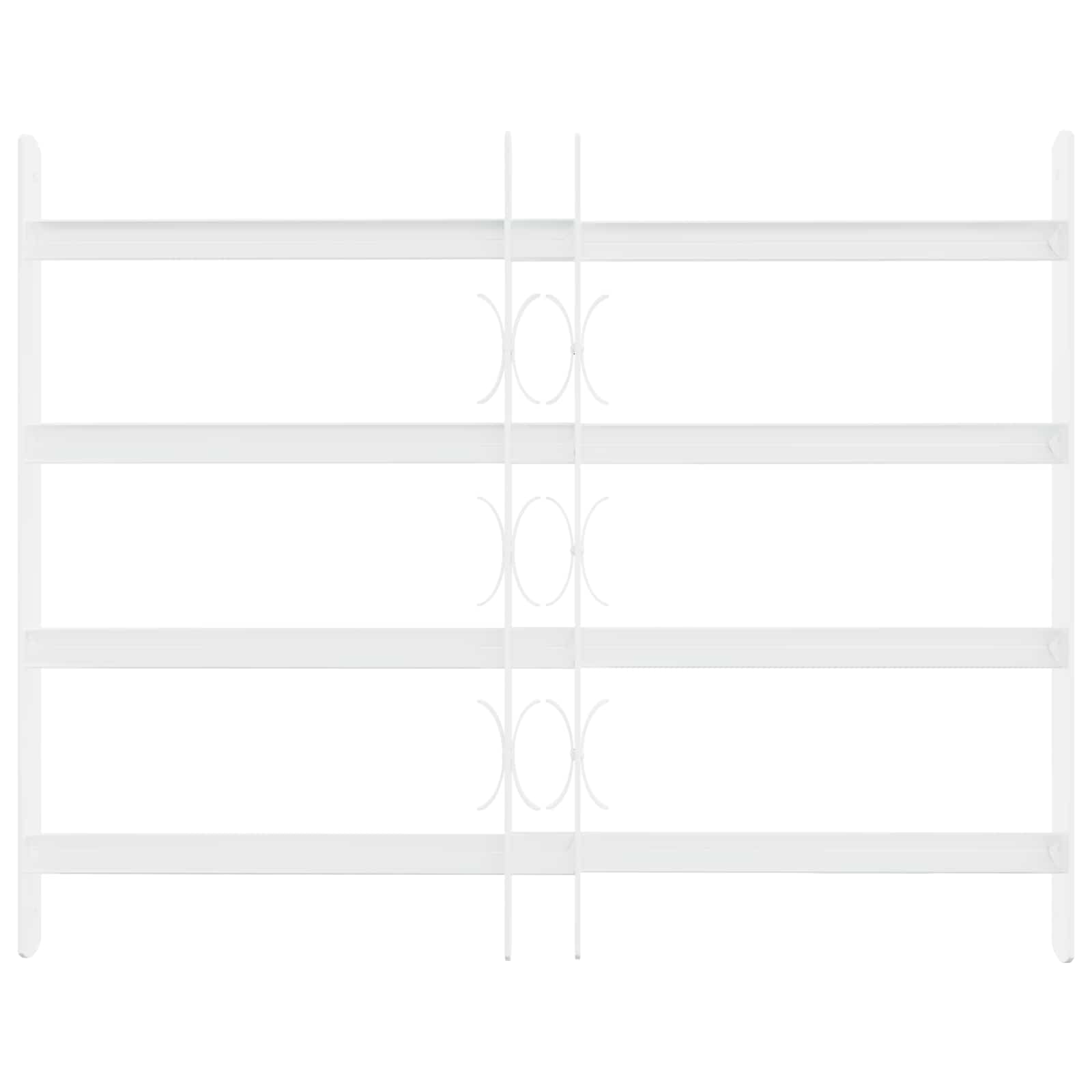 vidaXL Security Grille for Windows with 4 Crossbars 3 pcs 43-74 cm 3