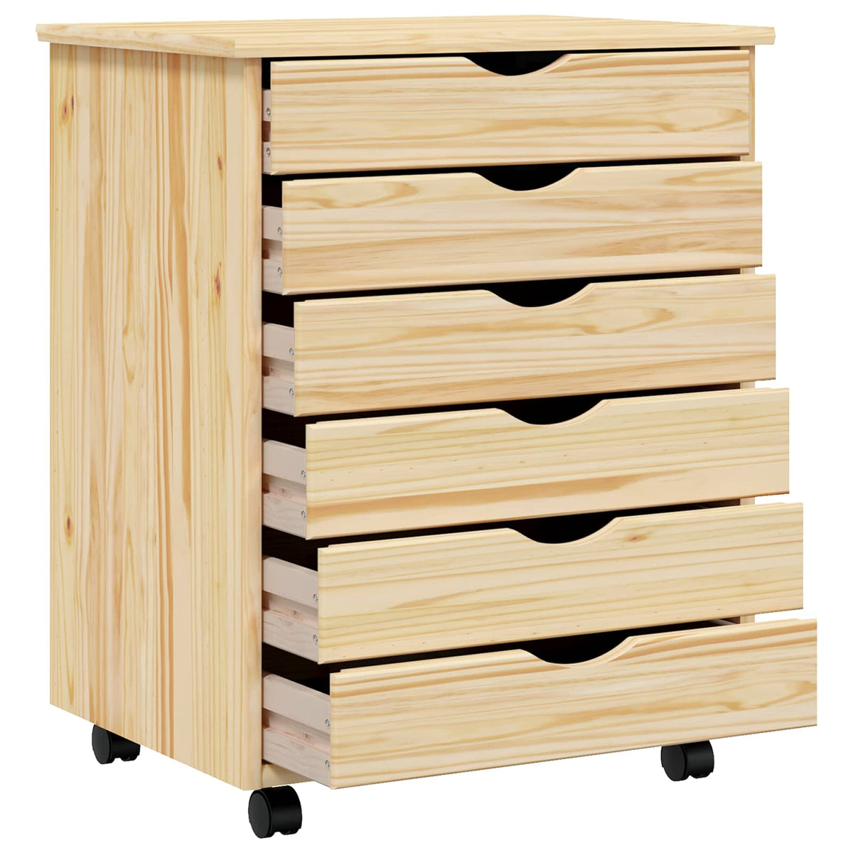 Rolling Cabinet with Drawers MOSS, image 4