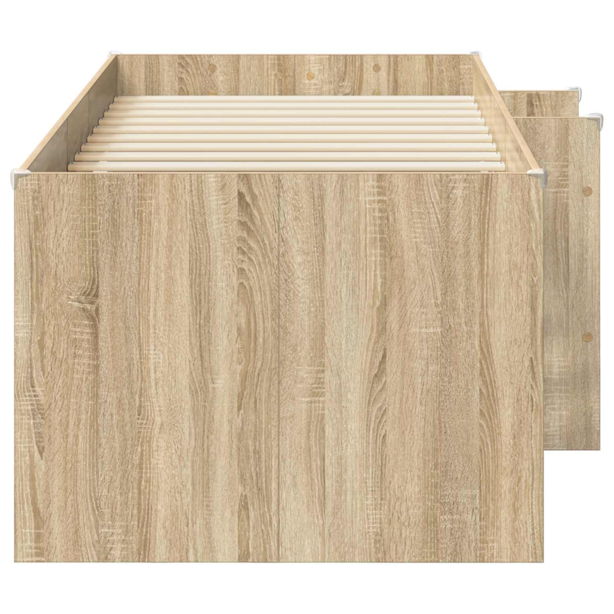 Kids High Bed Frame Engineered Wood Sonoma oak