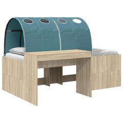 Bed Tunnel Sonoma oak light blue