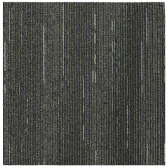 vidaXL Carpet Tile Striped Light Green 50 x 50 cm 20 pcs 5