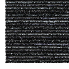 vidaXL Carpet Tile Striped Black 50 x 50 cm 20 pcs PP and Bitumen 6