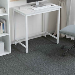 vidaXL Carpet Tile Rock Grey 50 x 50 cm 20 pcs PP and Bitumen 4