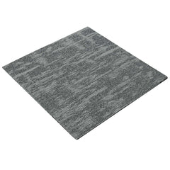 vidaXL Carpet Tile Rock Grey 50 x 50 cm 20 pcs PP and Bitumen 2