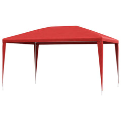 Party Tent PE 3 x 4 m Red