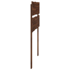 vidaXL Live Edge Headboard ROSTOCK Dark Brown 100 cm Solid Acacia Wood 3