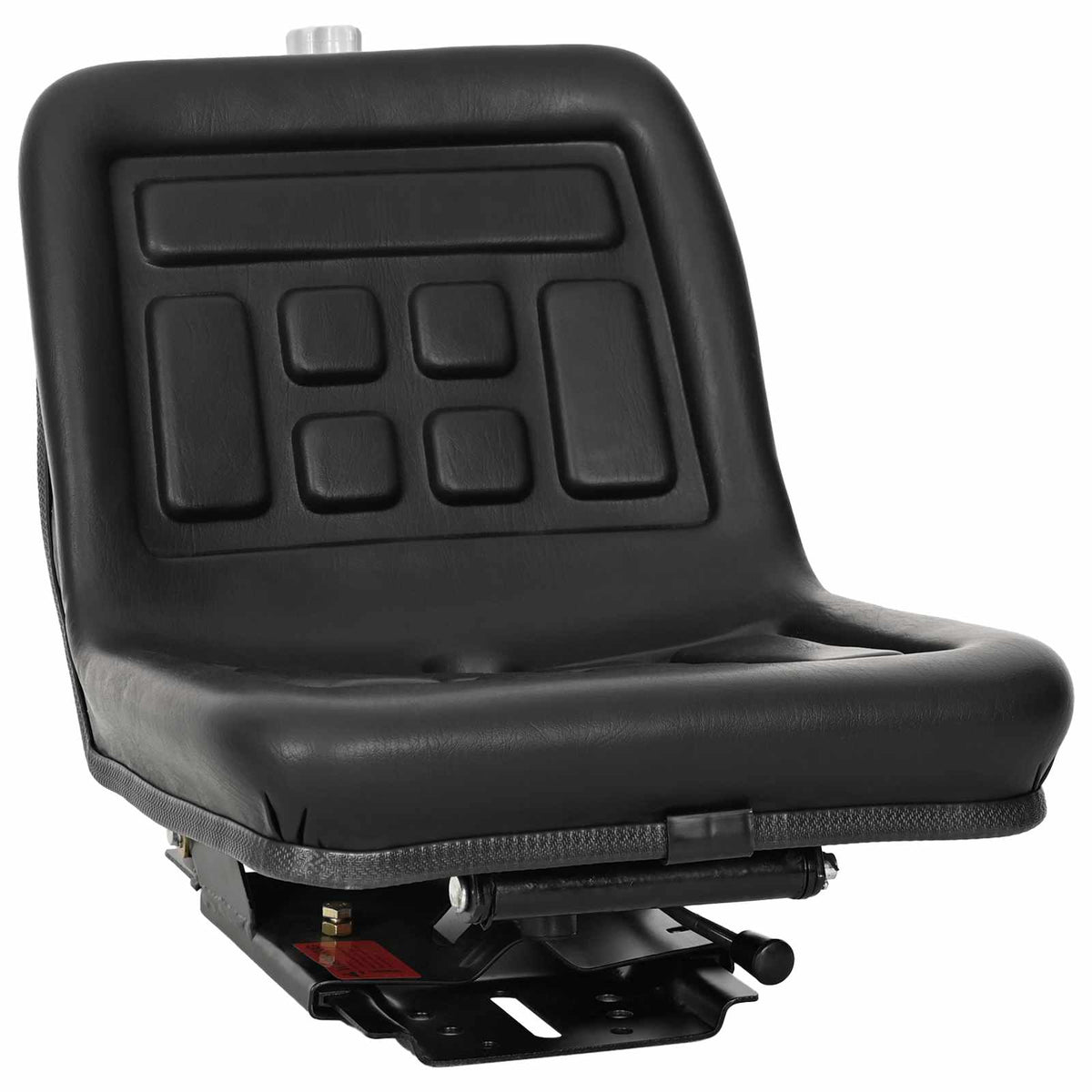vidaXL Tractor Seat with Suspension Black 39.5 x 52 x 43 cm 2