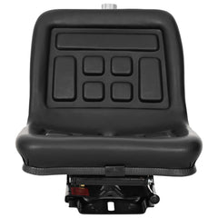 vidaXL Tractor Seat with Suspension Black 39.5 x 52 x 43 cm 3