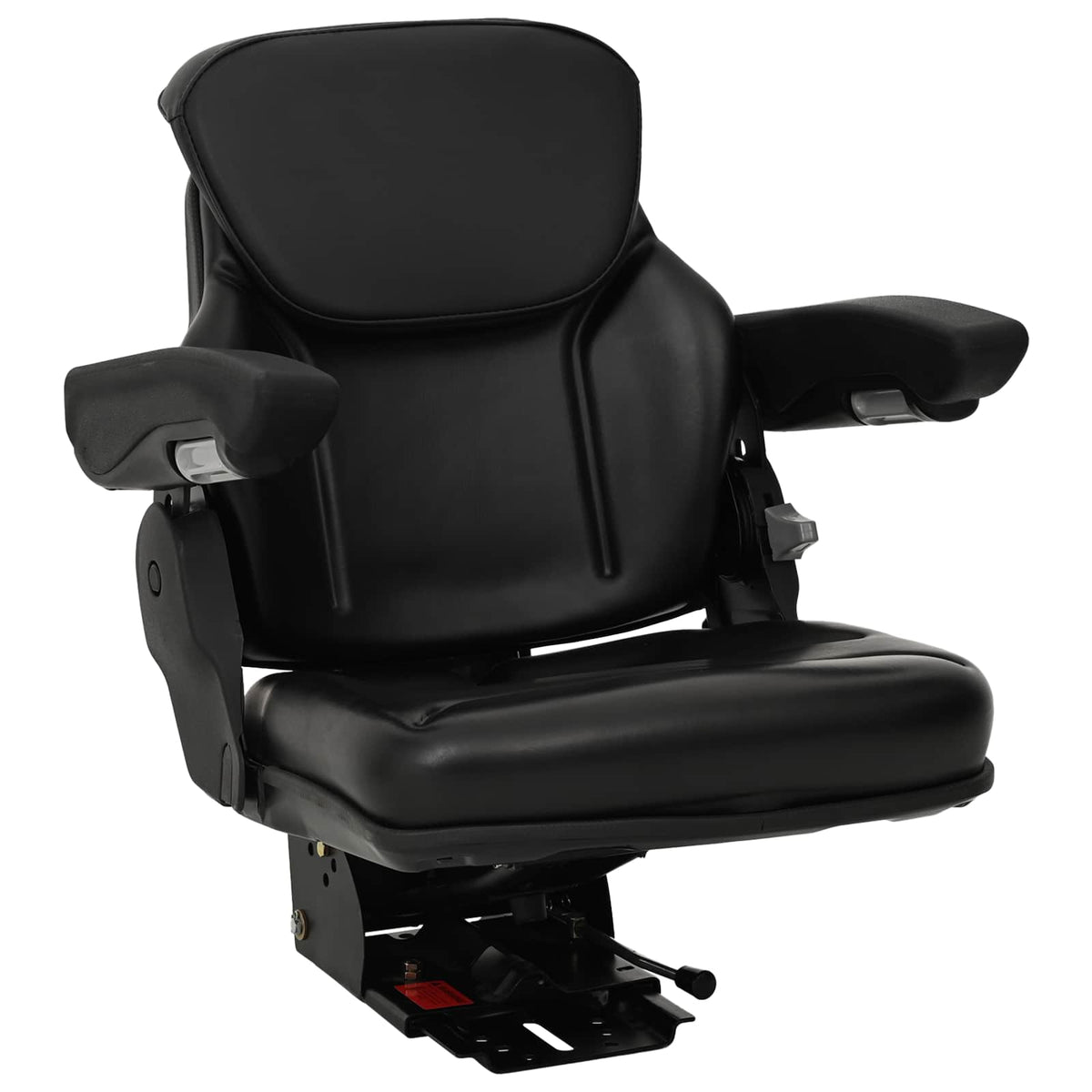 vidaXL Tractor Seat with Suspension Black 60 x 58 x 72 cm 2