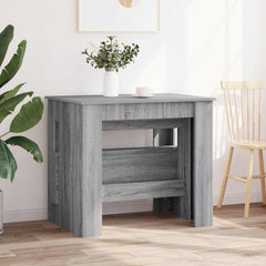 vidaXL Dinning Table 180 x 85 x 75 cm Engineered Wood Grey Sonoma 4