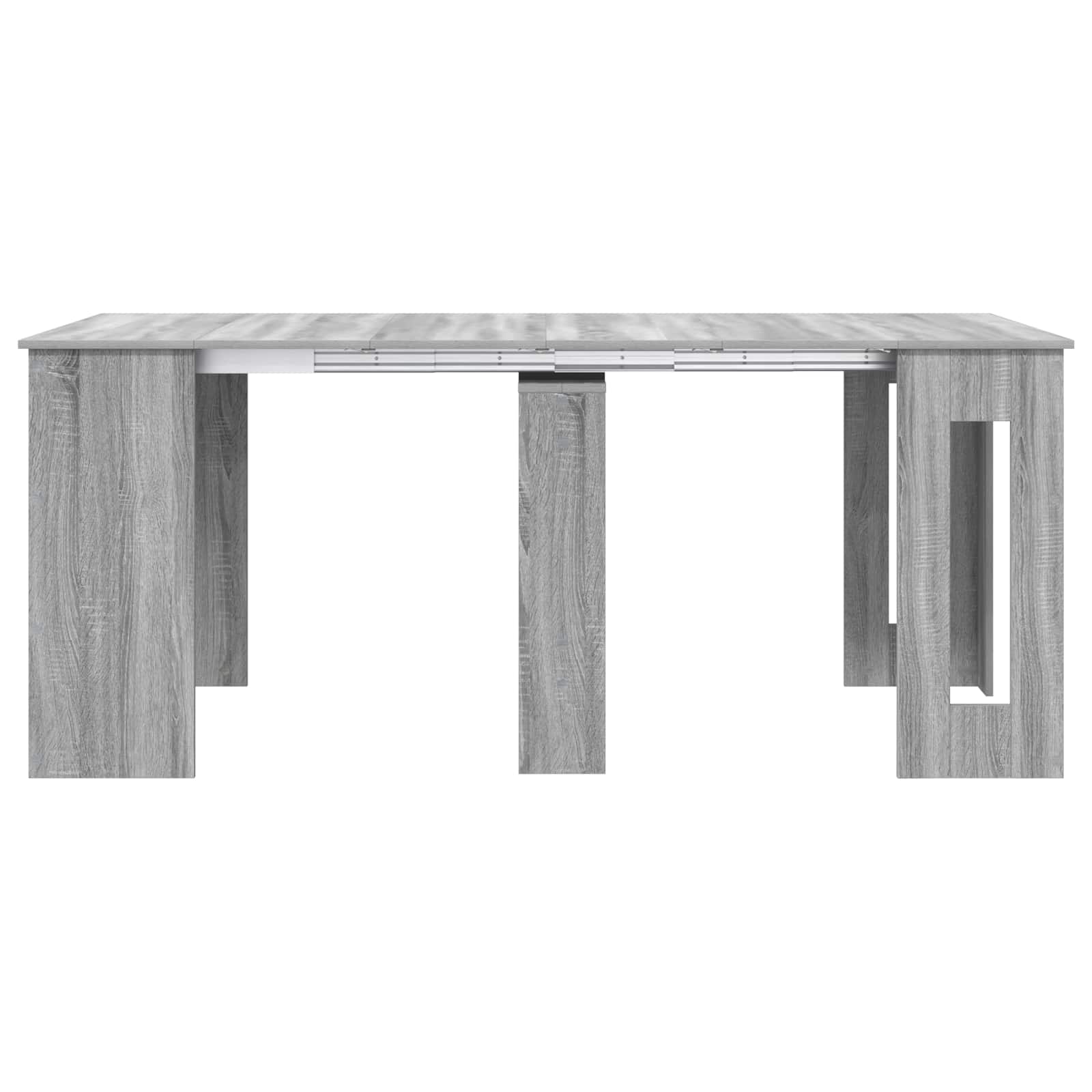 vidaXL Dinning Table 180 x 85 x 75 cm Engineered Wood Grey Sonoma 6
