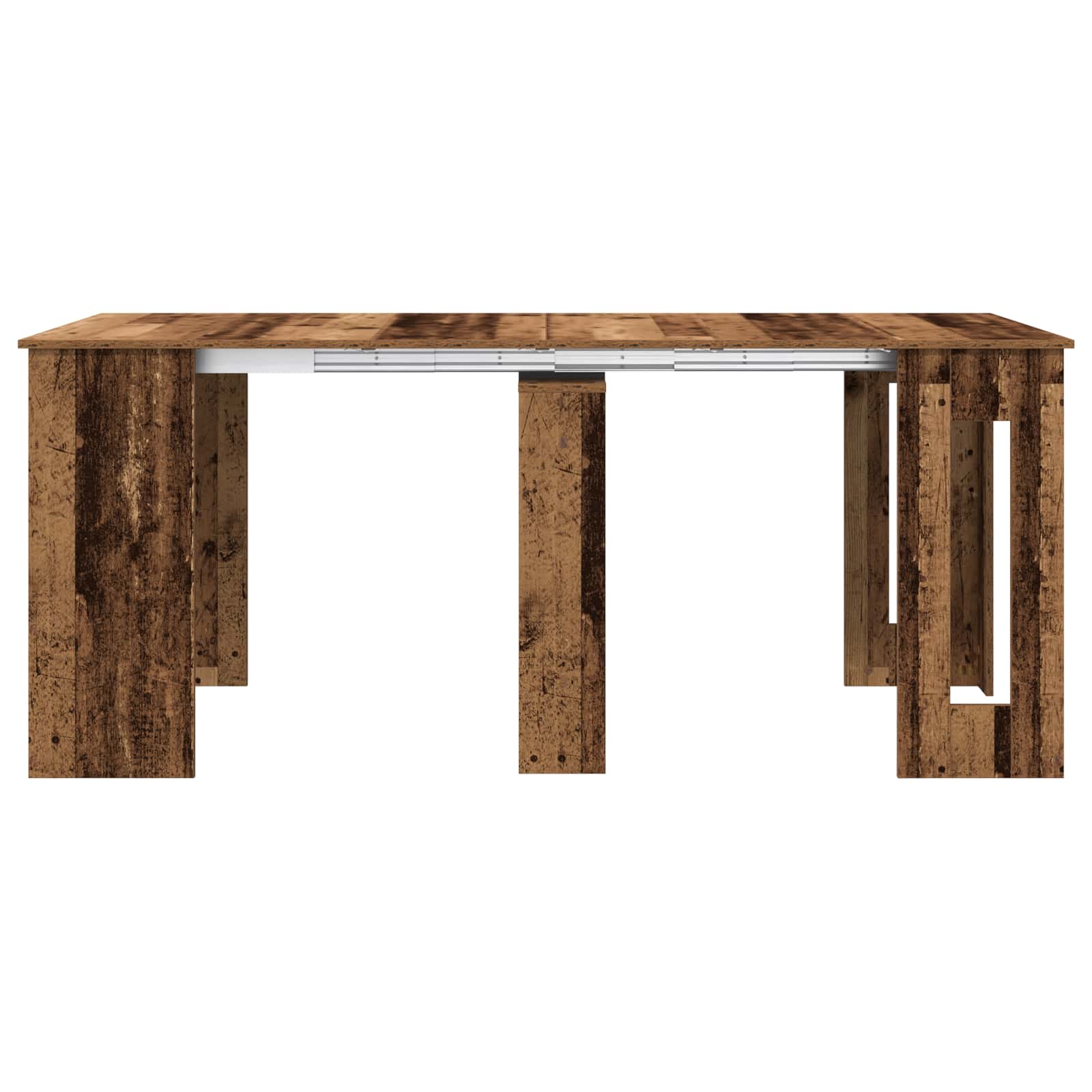 vidaXL Dinning Table 180 x 85 x 75 cm Engineered Wood Old Wood 6