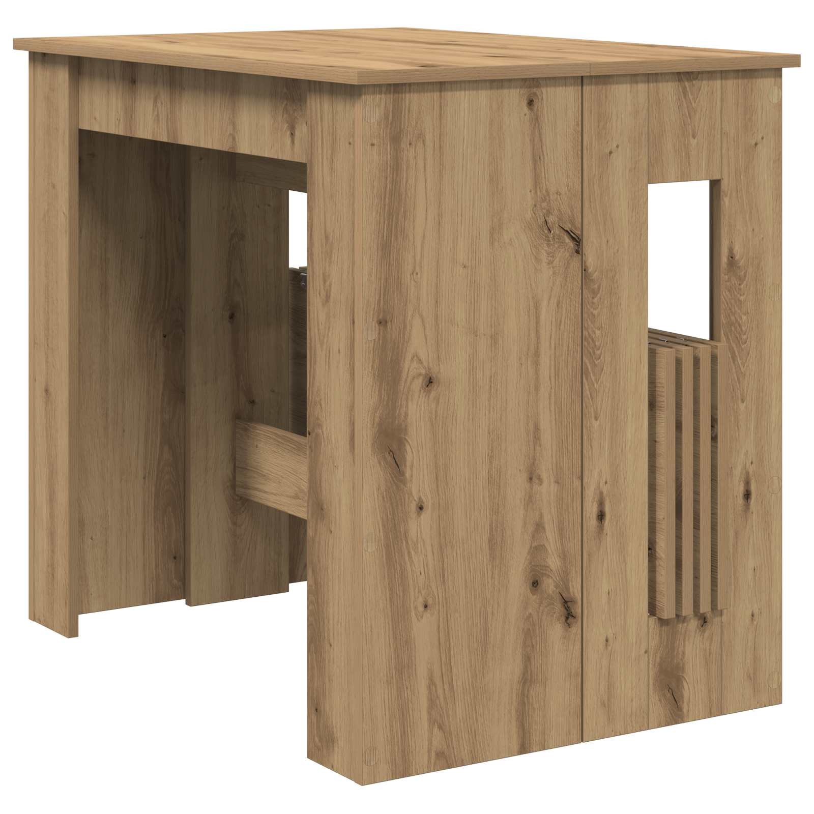 vidaXL Dinning Table Artisan Oak 180 x 85 x 75 cm Engineered Wood 5