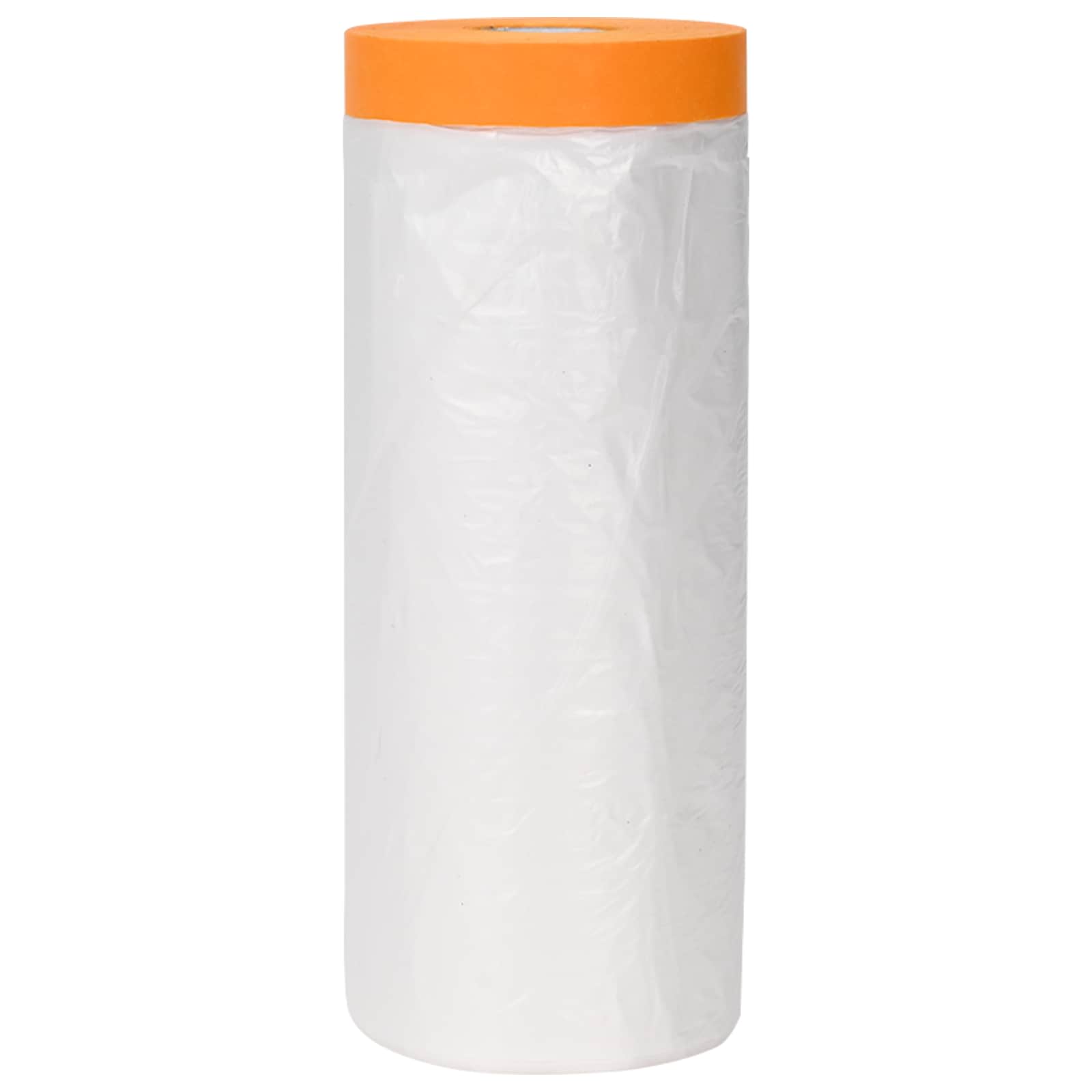 vidaXL Dust Sheet with Adhesive Tape 12 pcs Transparent 270 x 1600 cm 5