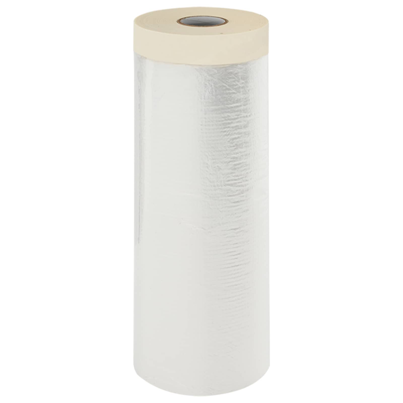 vidaXL Dust Sheet with Adhesive Tape 12 pcs Transparent 240 x 2000 cm 5