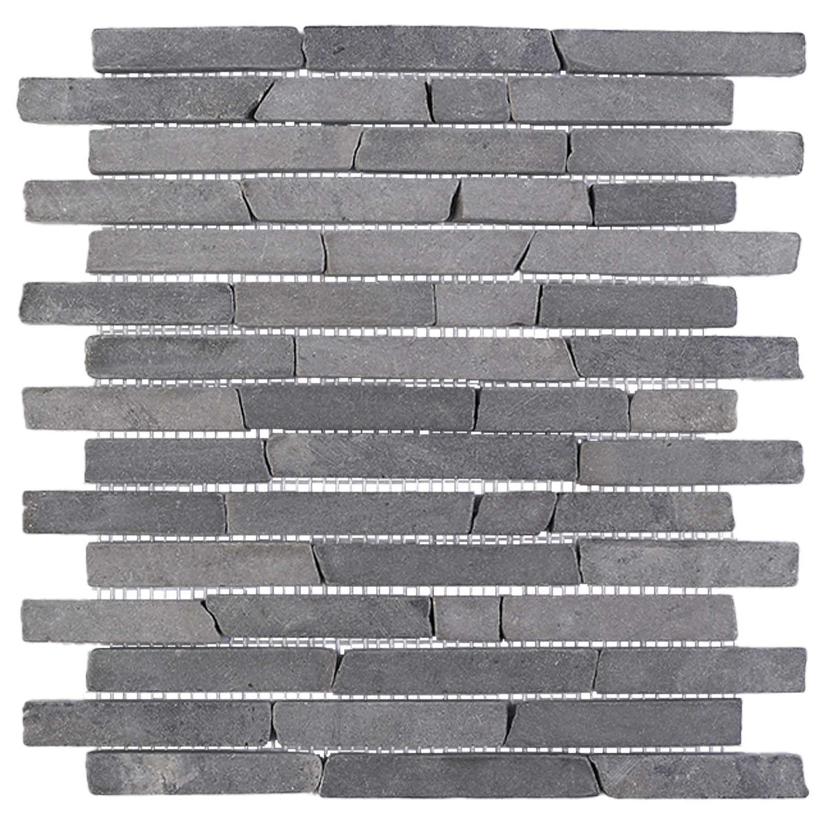 Mosaic Tiles 30 x 30 cm Marble Grey