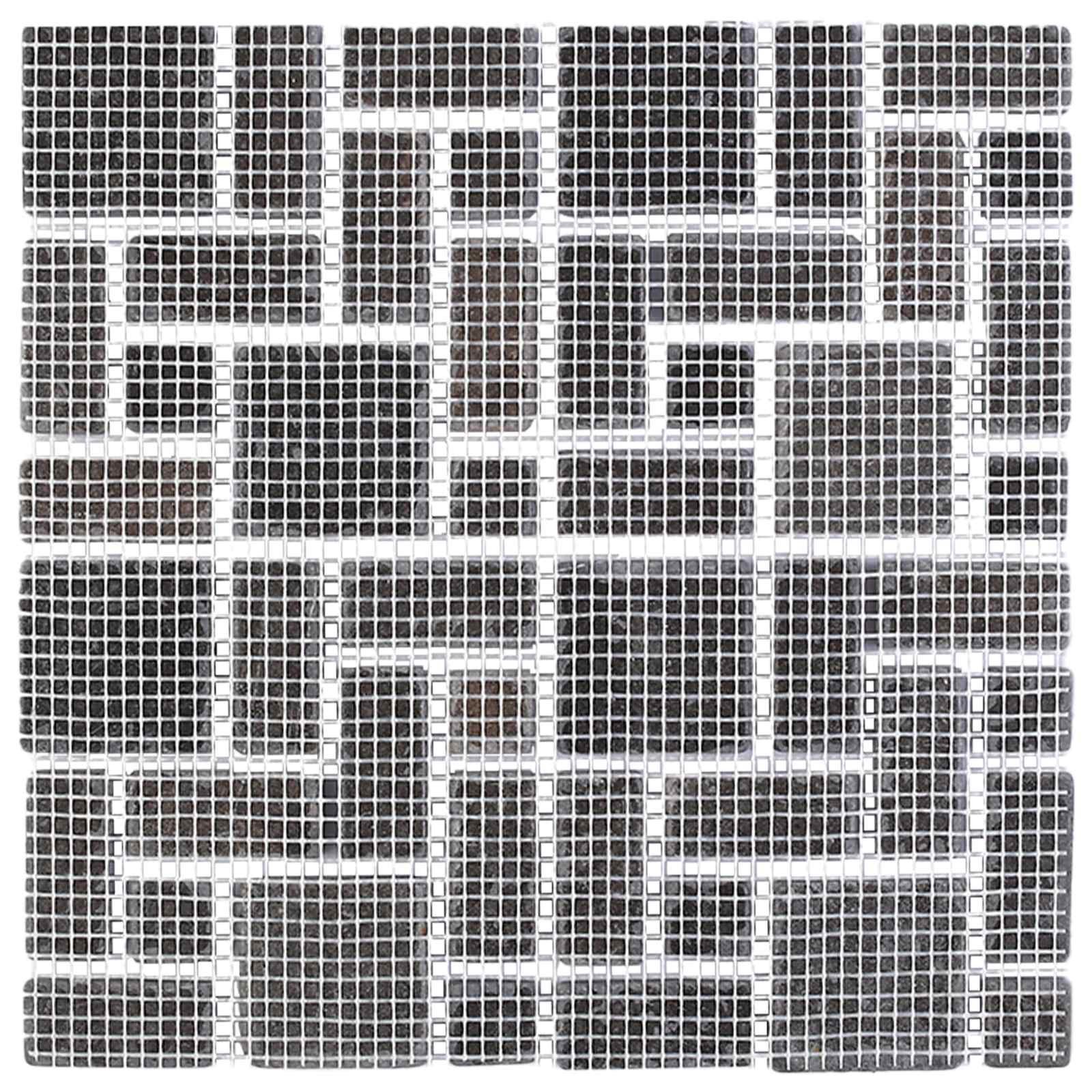 vidaXL Mosaic Tiles Grey 30 x 30 cm Marble 6