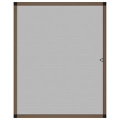 vidaXL Insect Screen for Windows Brown 110 x 130 cm 3