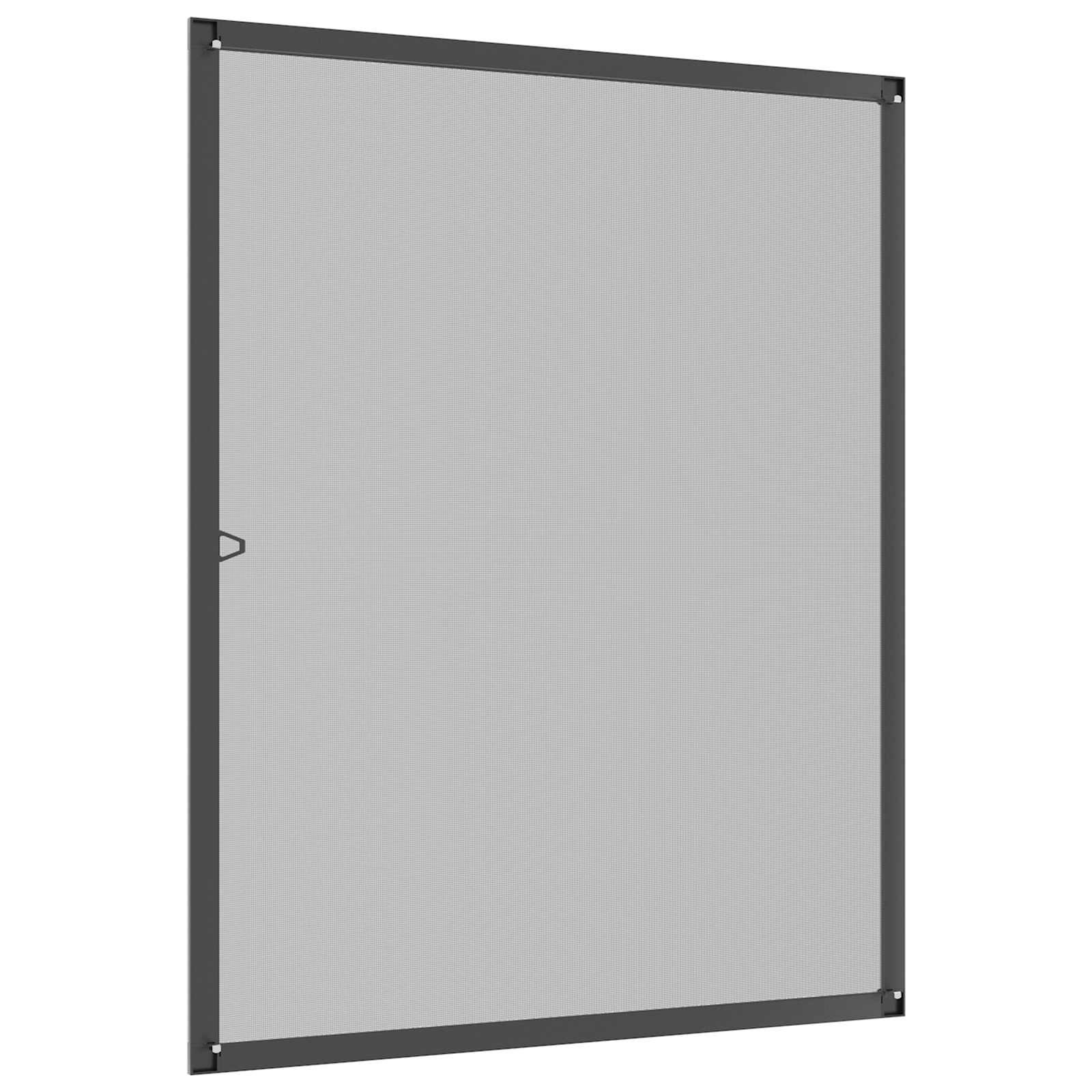 vidaXL Insect Screen for Windows Anthraciate 110 x 130 cm 4