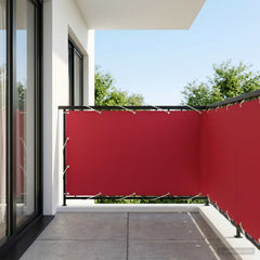 vidaXL Balcony Privacy Screen 150 x 800 cm Fabric with PU Coated 3