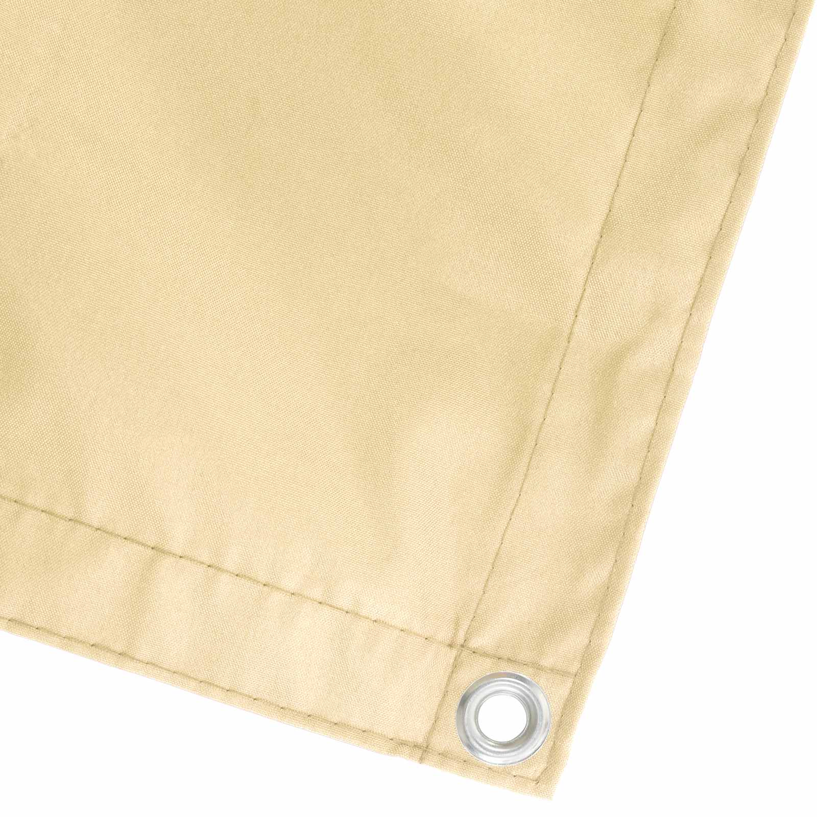 vidaXL Balcony Privacy Screen 1.8 x 25 m Fabric with PU Coated Beige 3