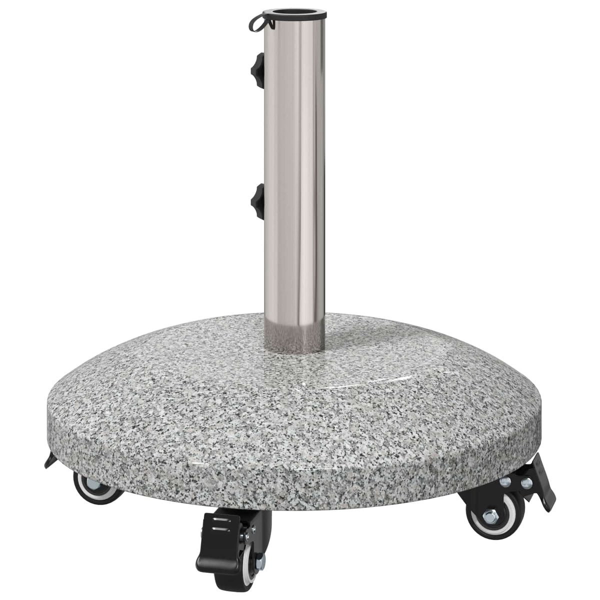 Parasol Base for 40-50 Pole 26.75 kg Grey with wheel