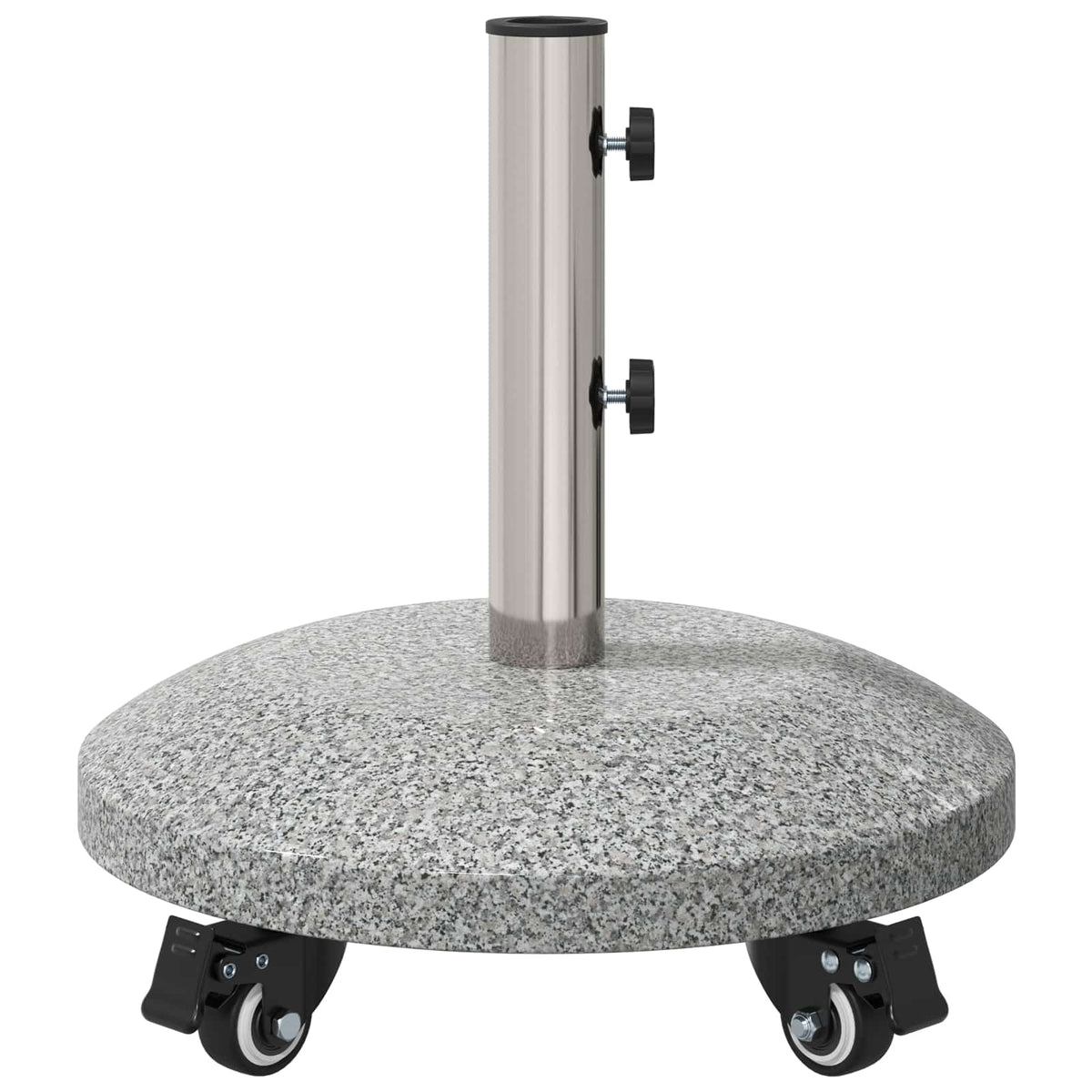 Parasol Base for 40-50 Pole 26.75 kg Grey with wheel